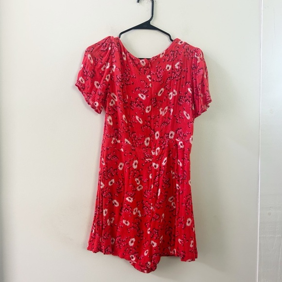Free people ditsy floral romper dress 4 - Picture 5 of 5